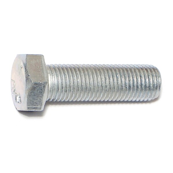 Midwest Fastener Grade 5, 3/8"-24 Hex Head Cap Screw, Zinc Plated Steel, 1-1/4 in L, 100 PK 00503 - main
